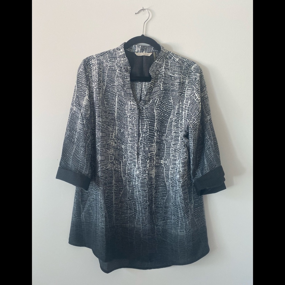 Soft Surroundings Tunic Blouse Medium